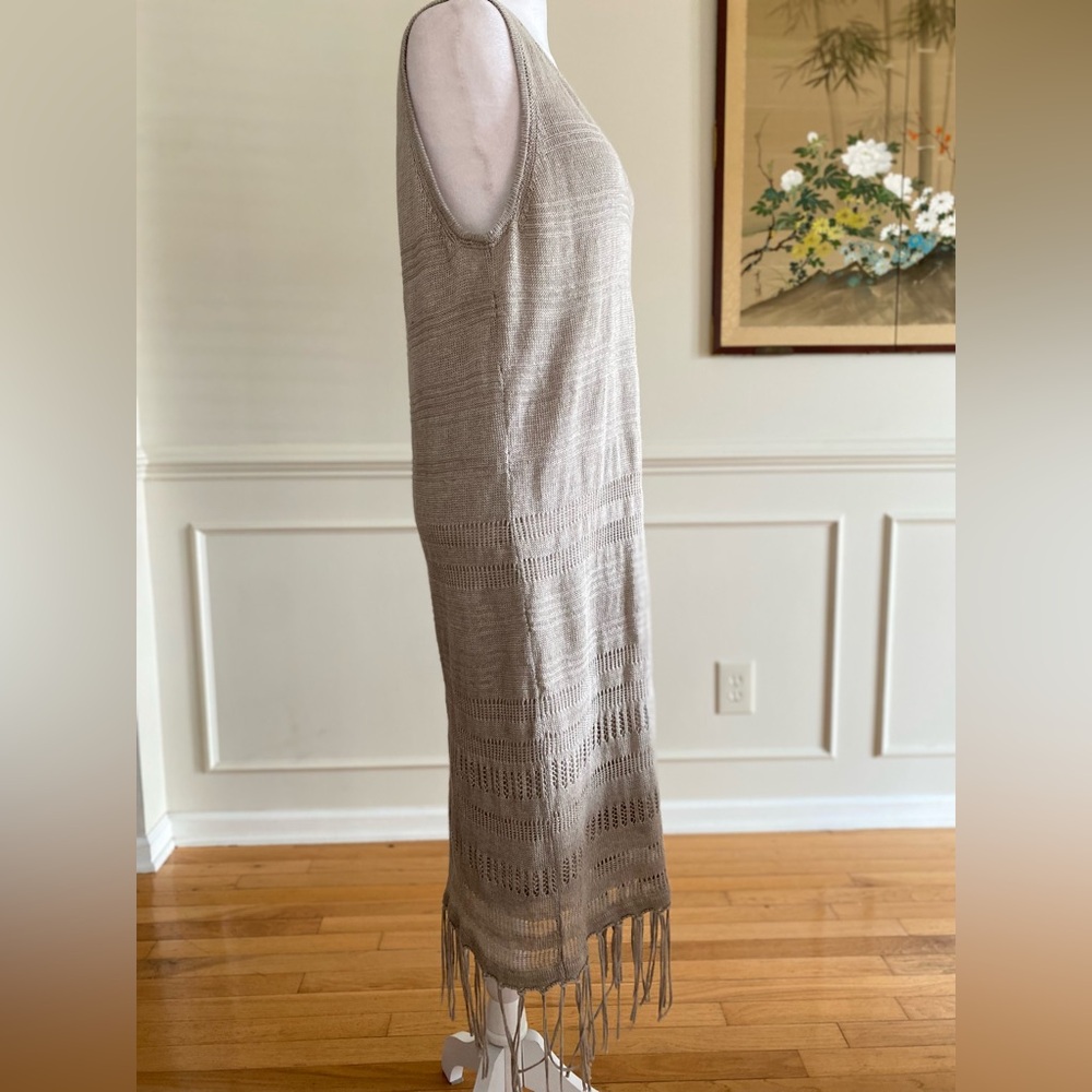 Tommy Bahama Cedar Pointelle Linen Dress | sz Large | New with Tags - Picture 4 of 15